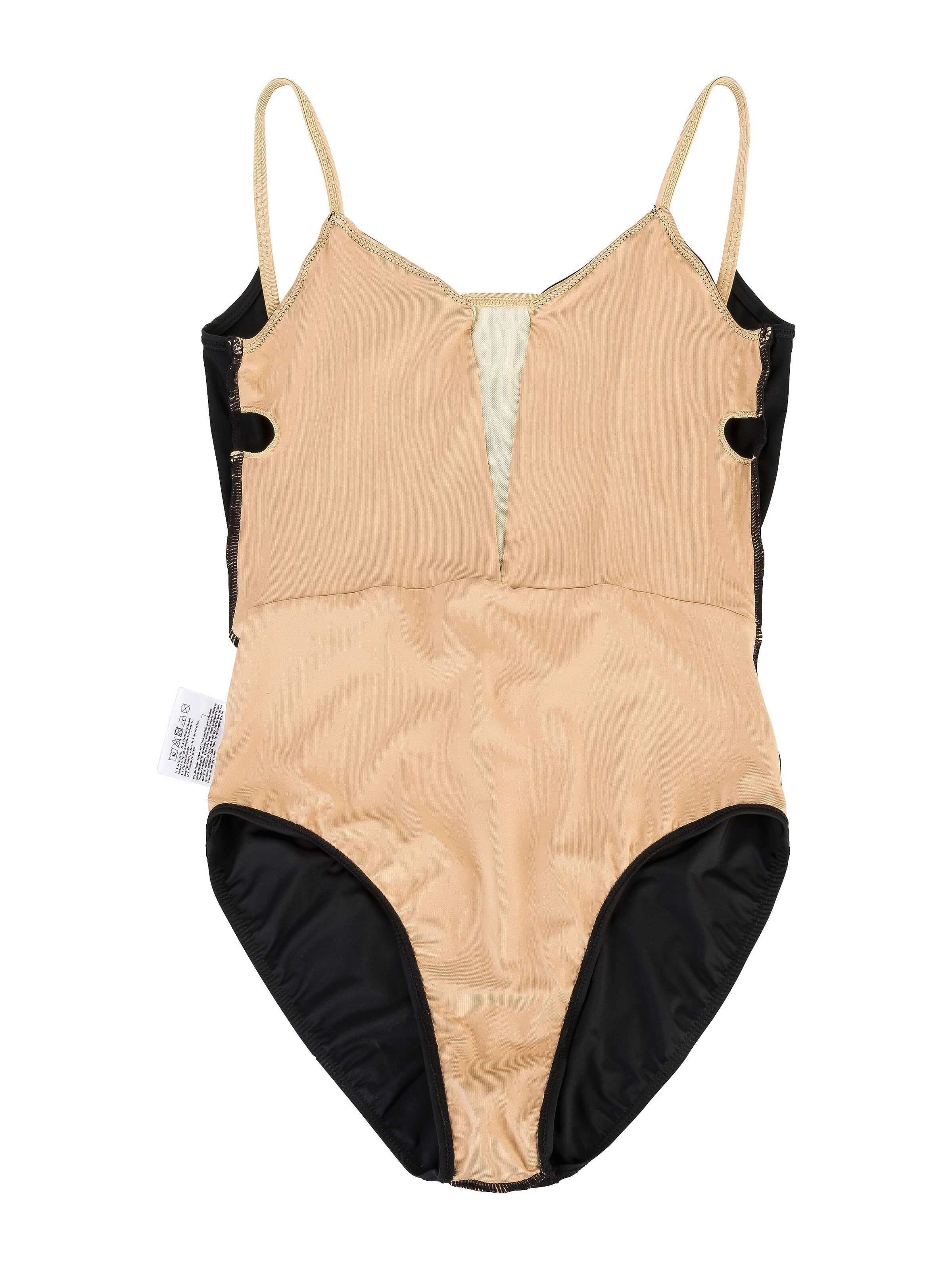 Tanzmuster Athletic Bodysuit 'Giselle' in Black