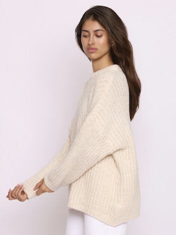 Lilavie Strickpullover ' Marisa ' in Beige