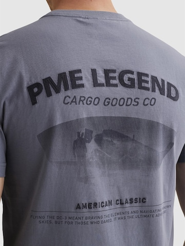 Maglietta 'T-shirt in jersey with back artwork' di PME Legend in blu