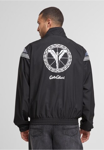 Veste mi-saison Carlo Colucci en noir : devant