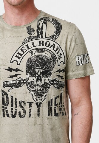 Rusty Neal T-Shirt in Grün