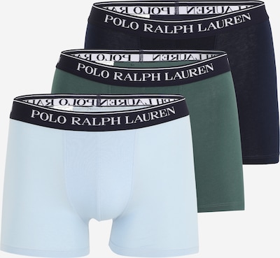 Boxer trumpikės 'Classic' iš Polo Ralph Lauren, spalva – tamsiai mėlyna / pastelinė mėlyna / tamsiai žalia / balta, Prekių apžvalga