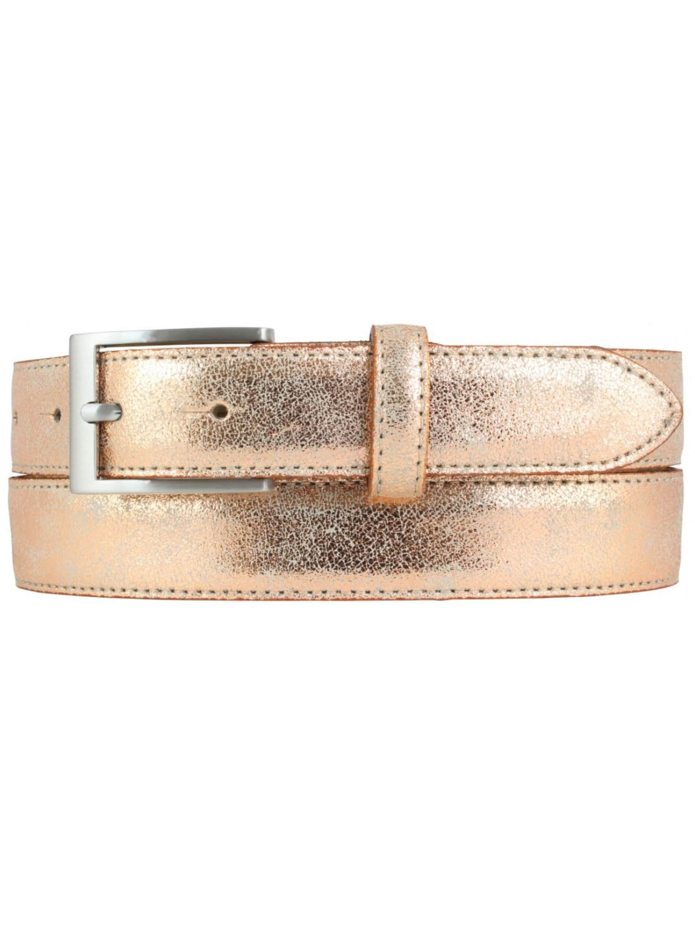 BELTINGER Belt 'Tommaso' in Gold: front