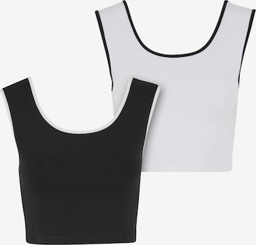 Urban Classics Toppi värissä valkoinen: etupuoli