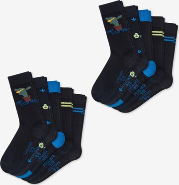 uncover by SCHIESSER Socks in Blue: front