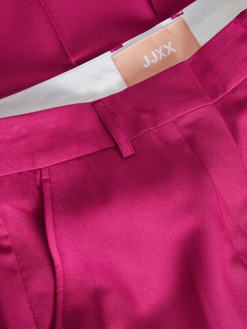 JJXX - Loosefit Calças com vincos em rosa