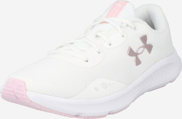 Chaussure de sport 'Charged Pursuit 3' UNDER ARMOUR en blanc : devant