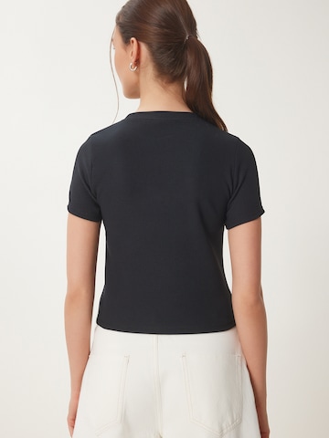 T-shirt Happiness İstanbul en noir