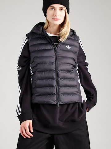 ADIDAS ORIGINALS Weste in Schwarz: Vorderseite