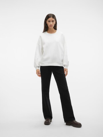 VERO MODA Sweatshirt 'Maly' in Wit