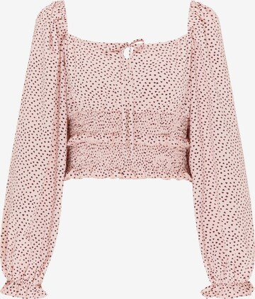 MYMO Shirt in Roze: voorkant