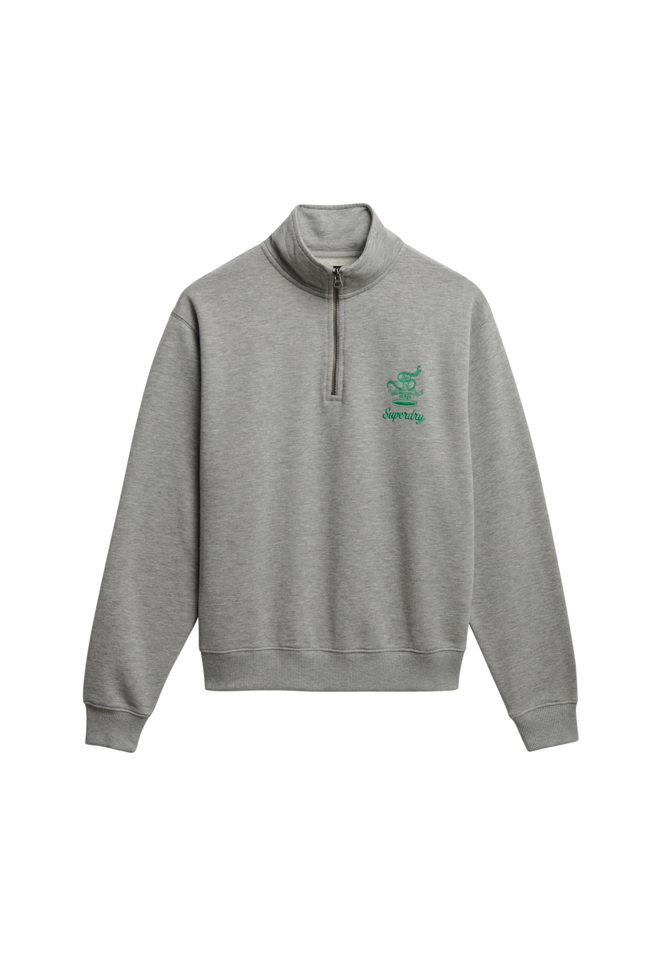 Superdry & Co Sweatshirt 'Country Club' in Grey: front