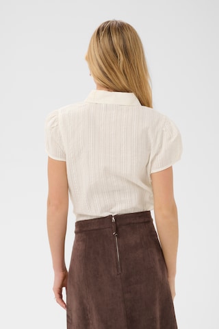 SAINT TROPEZ Bluse 'SabbeeSZ' in Weiß