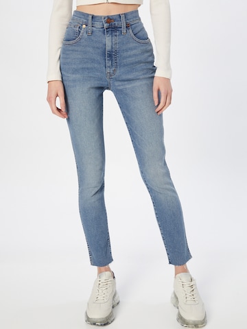 Madewell Skinny Jeans in Blue: front