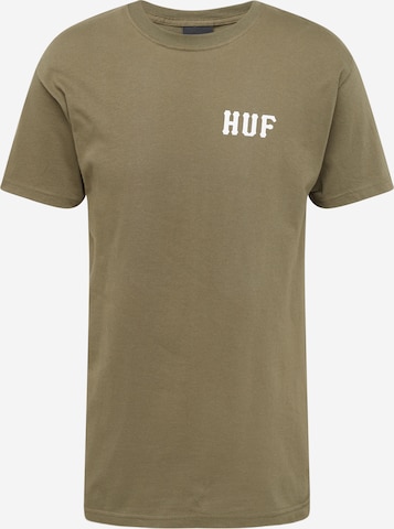 HUF T-Shirt in Grün: predná strana
