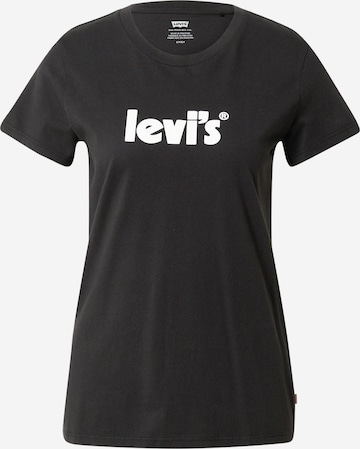 LEVI'S T-Shirt 'THE PERFECT TEE BLACKS' in Schwarz: predná strana