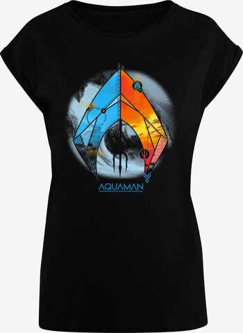 ABSOLUTE CULT T-Shirt 'Aquaman' in Schwarz: predná strana