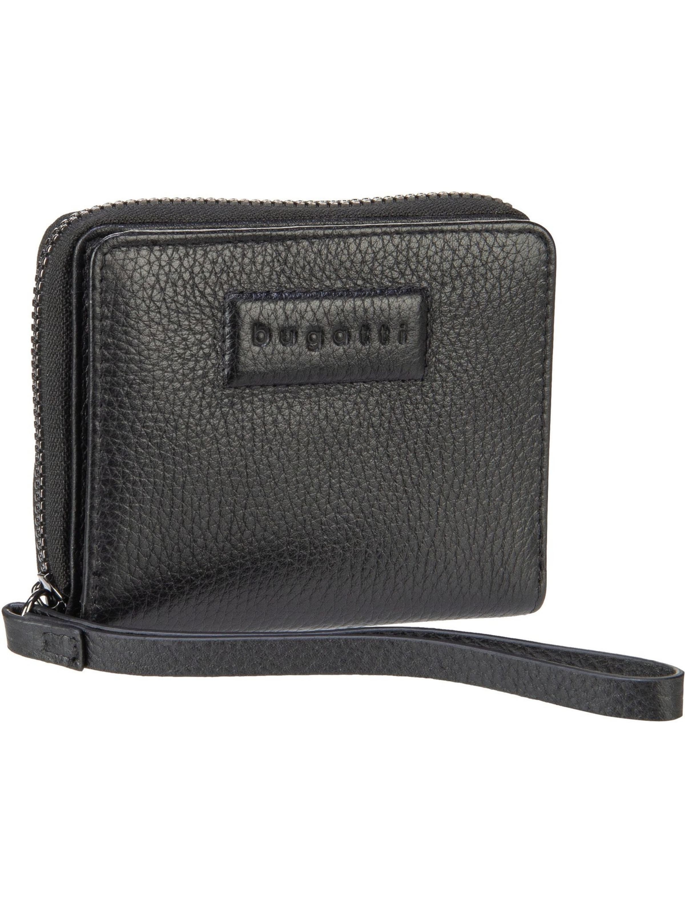 bugatti Portemonnaie 'Elsa' in Schwarz: Vorderseite