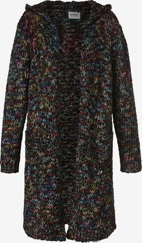 Angel of Style Knit Cardigan in Black: front