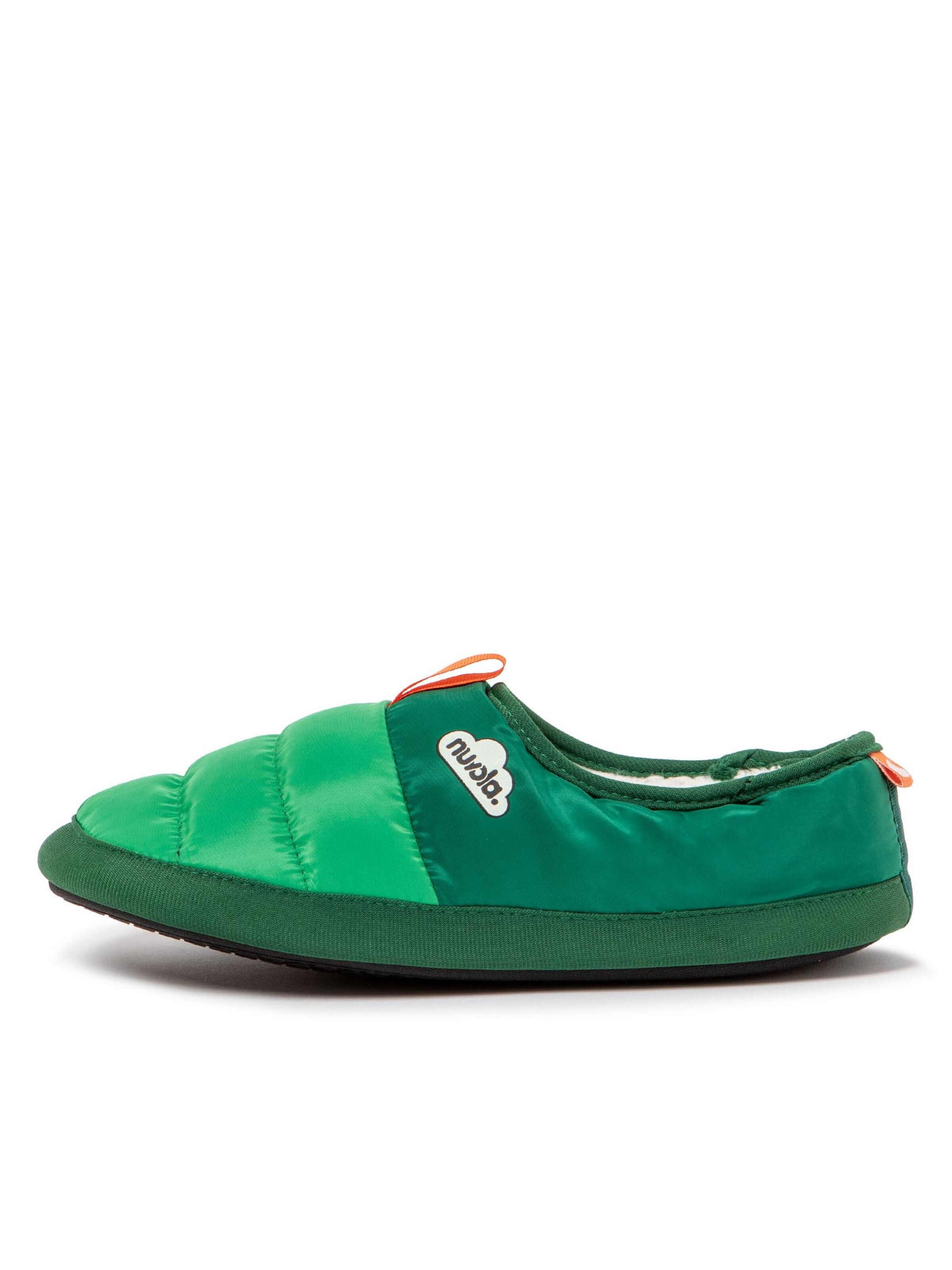 Nuvola. Huisschoen 'Classic Shades' in Groen: voorkant
