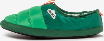 Ciabatta 'Classic Shades' di Nuvola. in verde: frontale