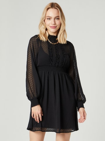 Guido Maria Kretschmer Collection Dress 'Jella' in Black: front