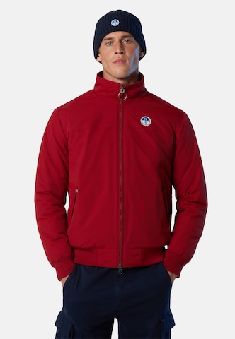 North Sails Between-Season Jacket 'Sailor' in Red: front