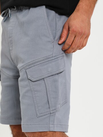 Threadbare Regular Карго панталон в синьо