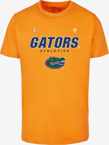 T-Shirt 'Florida Gators Athletics' Merchcode en orange : devant