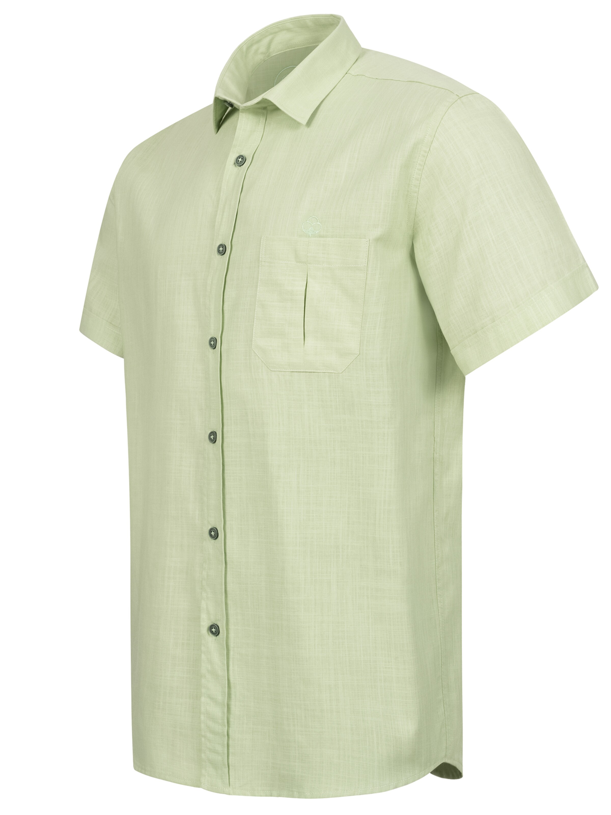 Indumentum Regular Fit Hemd in Grün