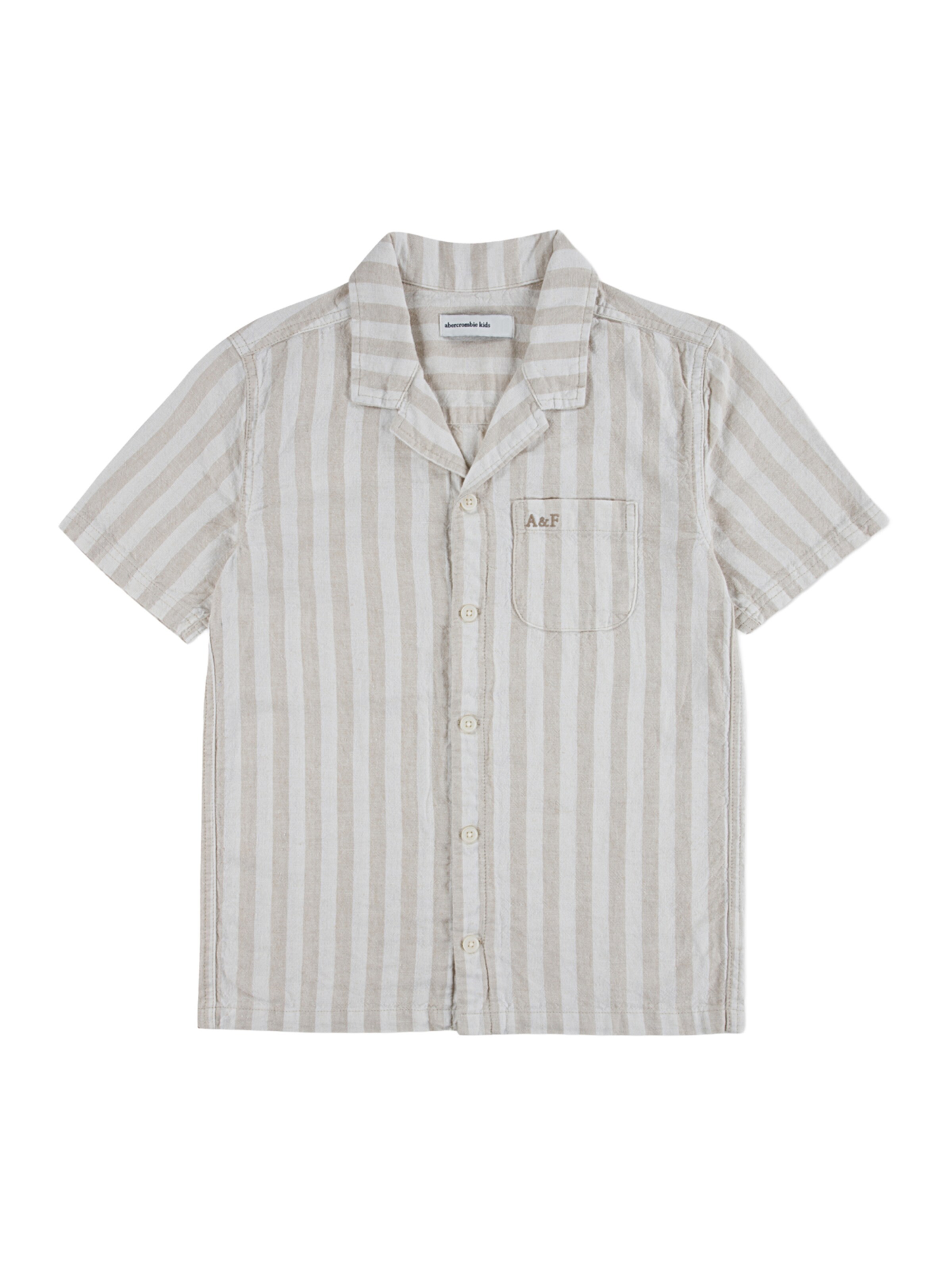 Regular fit Cămașă de la Abercrombie & Fitch pe gri: față