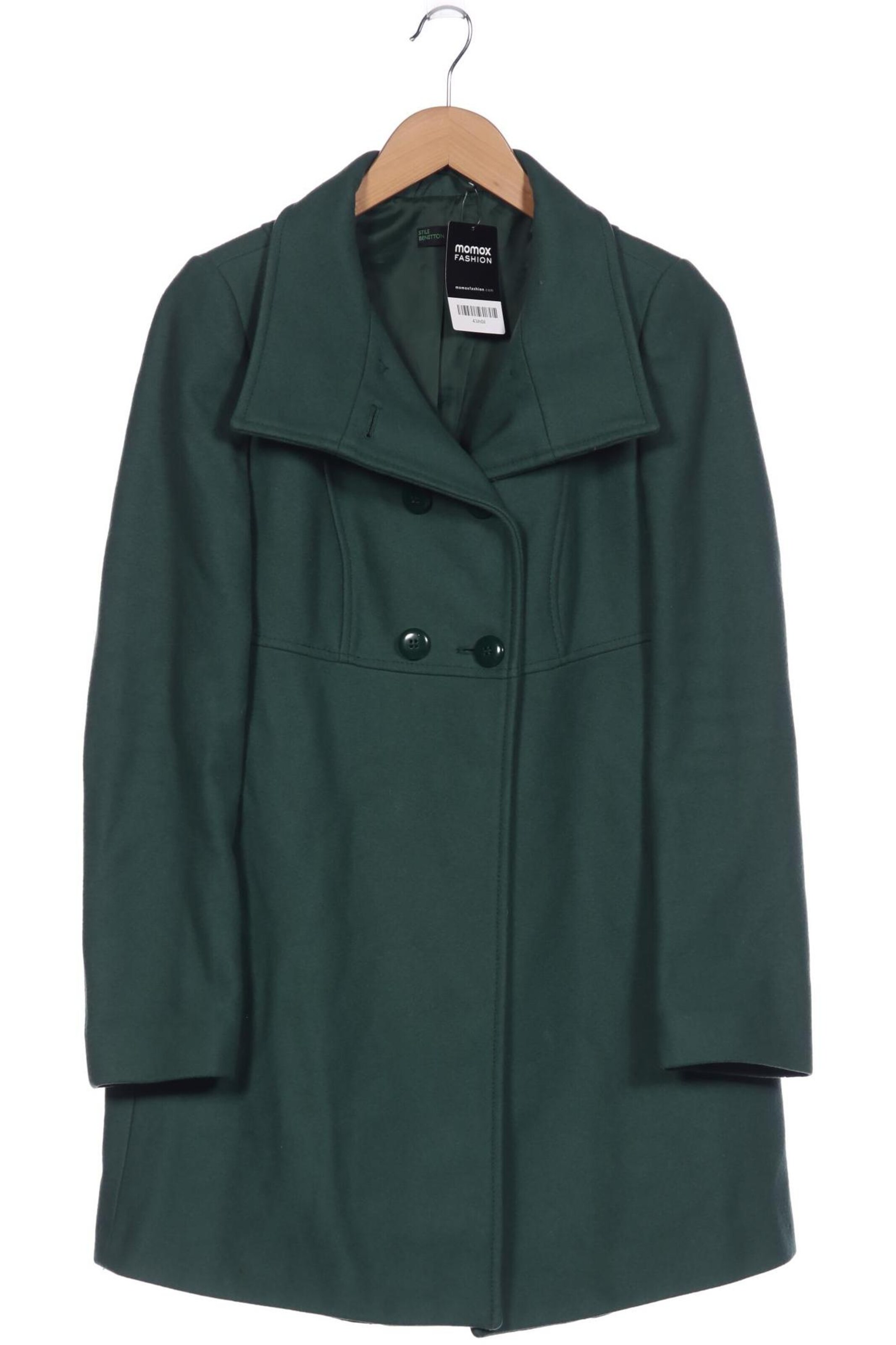 UNITED COLORS OF BENETTON Jacket & Coat in M in Green: front