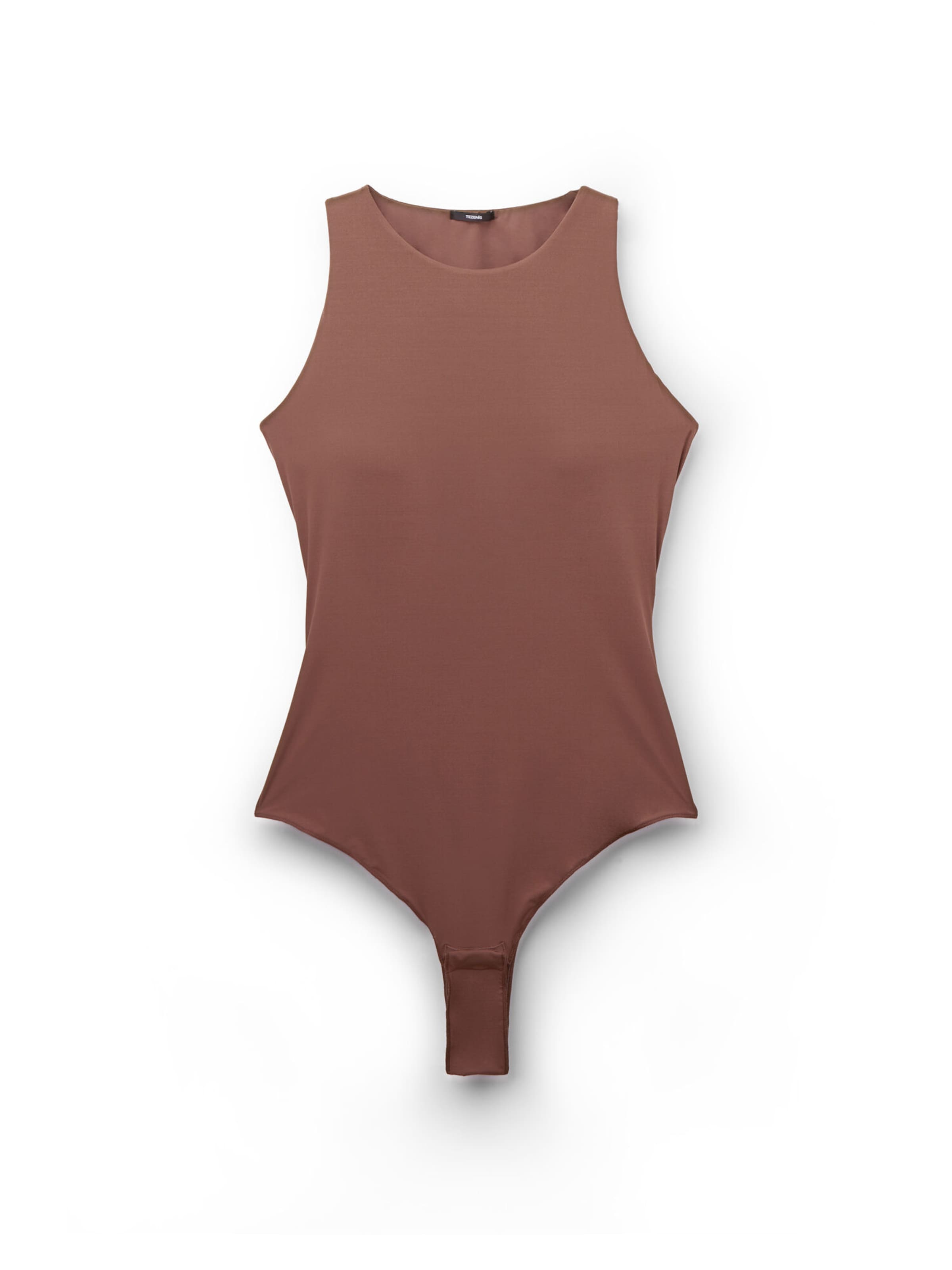 Tezenis Shirtbody 'Light Touch' in Braun: Vorderseite