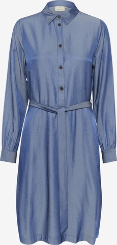 Kaffe Shirt Dress 'Leonora' in Blue: front