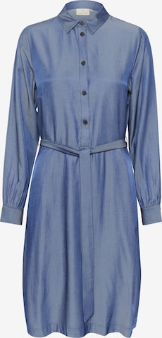 Kaffe Skjortklänning 'Leonora' i blå: framsida