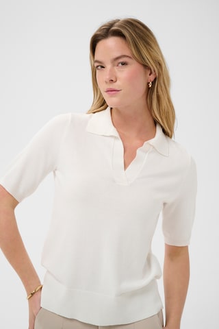 Kaffe Pullover 'KALizza' in Weiß