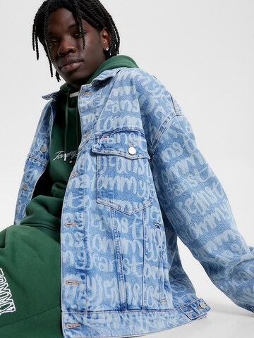 Tommy Jeans Välikausitakki 'Aiden' värissä sininen