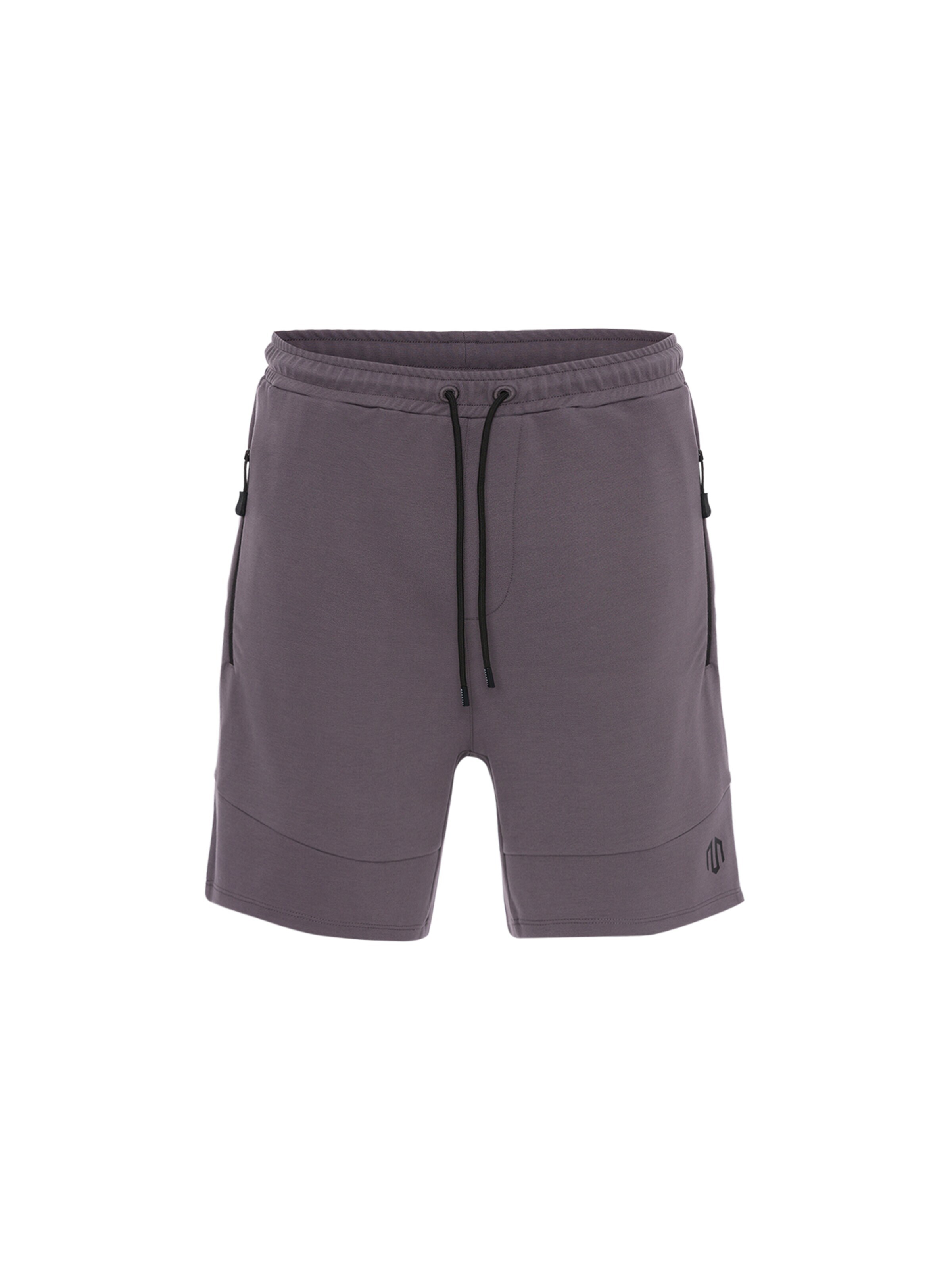 Pantaloni sportivi 'INTERLOCK' di MOROTAI in nero: frontale