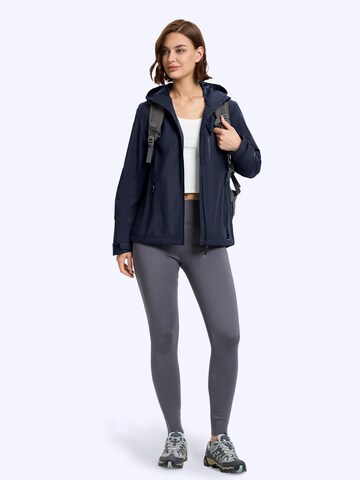 33,000ft Raincoat '33,000ft Womens Rain Jacket' in Blue