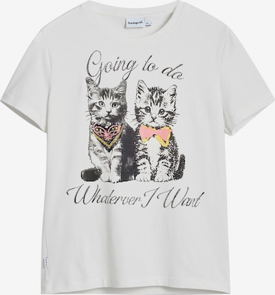 Desigual Majica u miks boja / bijela, Pregled proizvoda