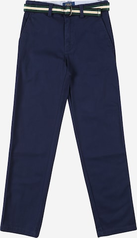 Polo Ralph Lauren - Calças 'BEDFORD' em azul: frente