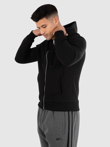 Smilodox Sweat jacket 'Nico' in Black