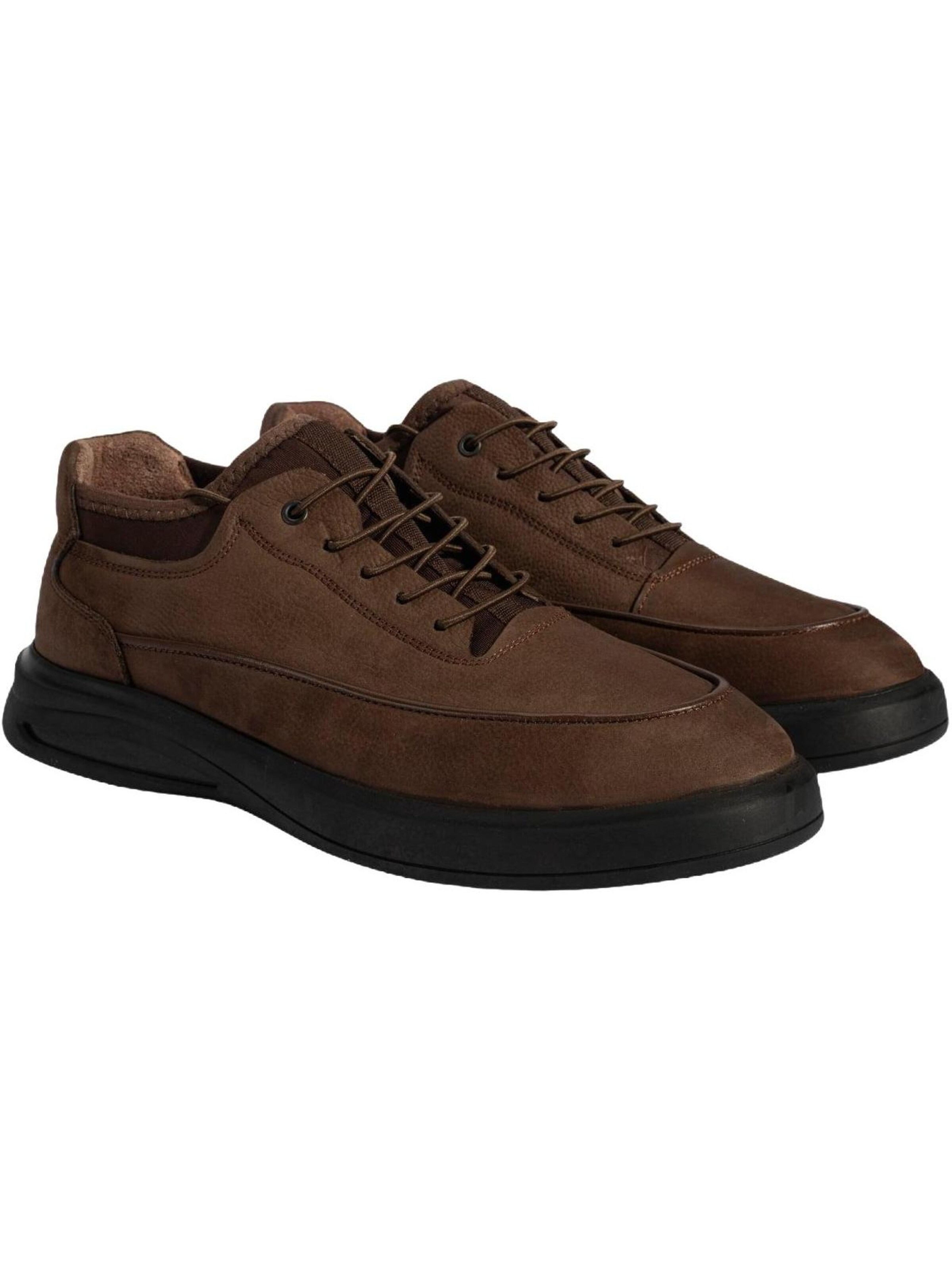 Slip on 'Trainer' Desa en marron : devant