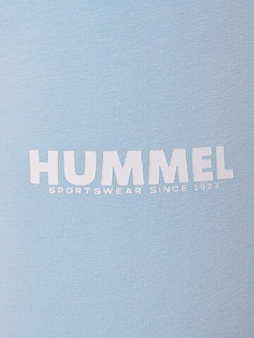 Hummel Skinny Sportbyxa i blå