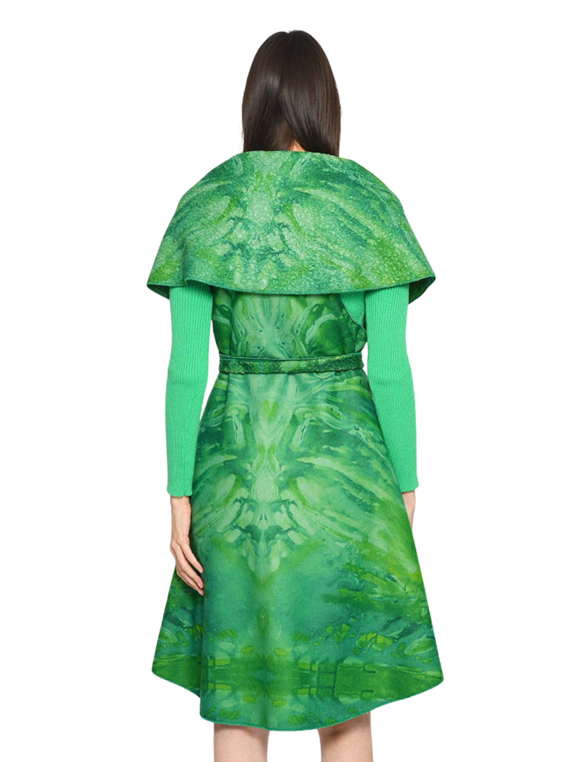 Csillag Zsuzsi - Chaleco 'Dina' en verde