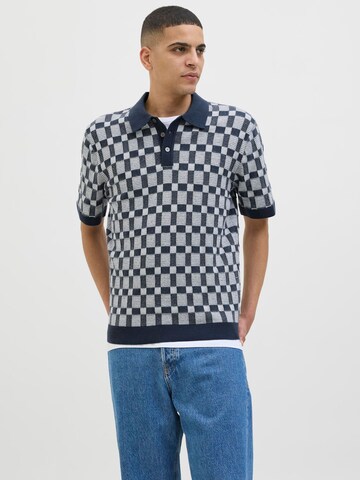 JACK & JONES Shirt in Blauw: voorkant