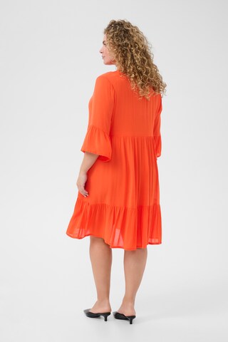 Robe 'Mariana' KAFFE CURVE en rouge