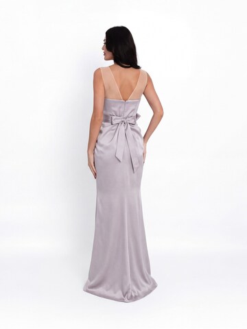 Robe de soirée acob a porter en gris