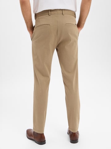 Finshley & Harding Slim fit Pants 'Todd' in Beige