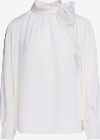 faina - Blusa 'GLOW' em bege: frente